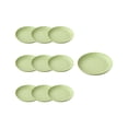 thumbnail image 1 of Anckoeil 10 Pcs Plastic Dinner Plates, 6-Inch Unbreakable Lightweight Plates for Snacks, Fruits & Daily Use, 1 of 5