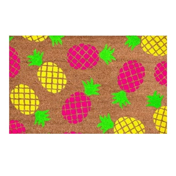Anckoeil 15.7"×23.6" Summer Themed Carpet Slip Entrance Door Mat Absorbent Bathroom Kitchen Entrance Mat