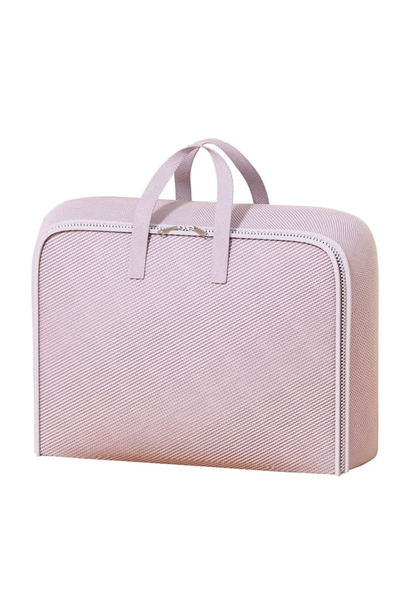 19.68×7.87×13.77in Heavy Duty Storage with Reinforced Handles Extra Large Storage Bags for Clothes Tote Bag Thickened Double Zipper for Space Saving Travel