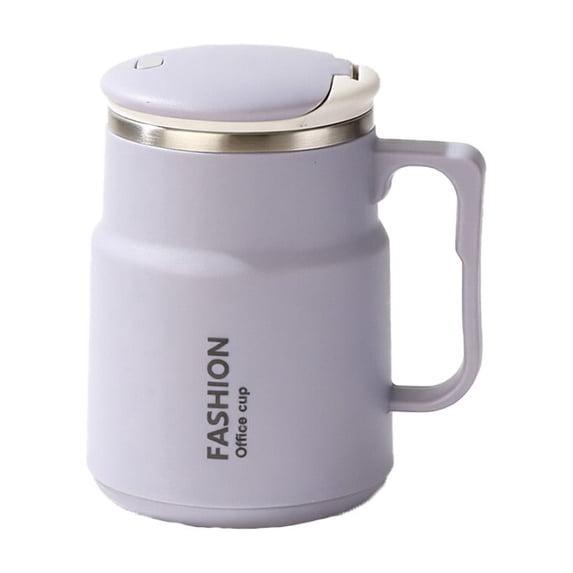 Anckoeil 20.3 fl oz Stainless Steel Travel Mug with Tea Infuser, Handle & Lid, for Office, Home & Daily Use