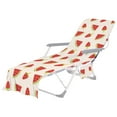 thumbnail image 1 of Anckoeil 28.74x82.68in Beach Chair Cover with Side Pockets,Microfiber Chaise Chair Towel Cover for Sun Lounger Pool Sunbathing Garden Beach Hotel,Easy To Carry Around, 1 of 6