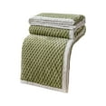 thumbnail image 1 of Anckoeil 4.92Ft×6.56Ft Soft Bubble Fleece Blanket Warm and Soft Single Layer Double-Sided All-Season Solid Color Plush Blanket, 1 of 7