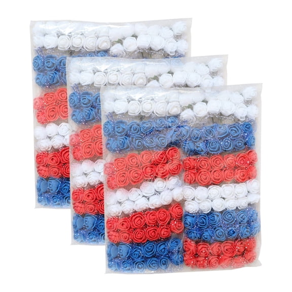 Anckoeil 432PCS 2cm Simulated Lace Ribbon Rose Wedding DIY Garland Suitable For Independence Day Party Event Gifts And Gift Box Decoration