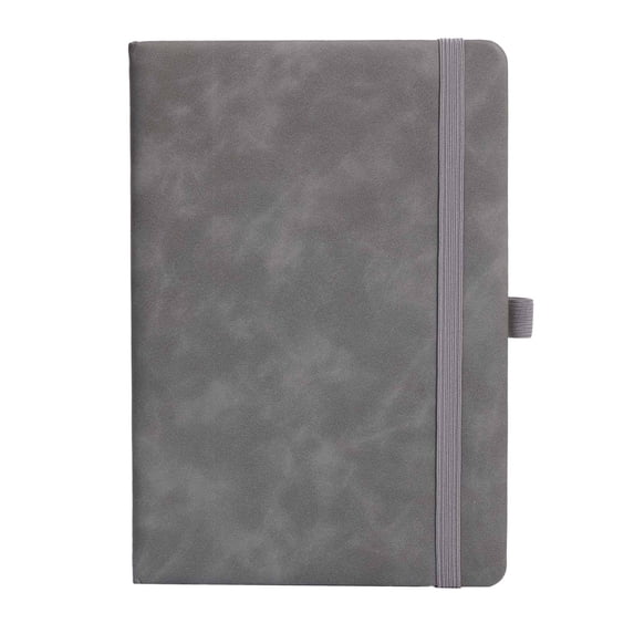 Anckoeil A5 Strap Notebook, 200 Pages Thick Paper Hardcover Journal, College Ruled Diary with Elastic Closure