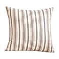 thumbnail image 1 of Anckoeil Boho Striped Throw Pillow Cover, 17.71x17.71in Linen Look Cushion Case, Pillow Cover Only (Insert Not Included) for Sofa & Bed Decor, 1 of 6
