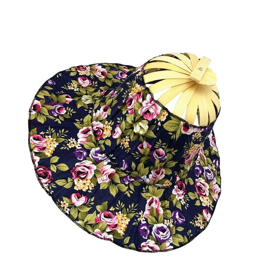 Anckoeil Portable Travel Products Multifunctional Fashion Fan Cap, Foldable And Sun-Shading for Travel