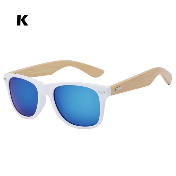 Anckoeil Portable Travel Products New Bamboo Sunglasses Wooden Wood Mens Womens Retro Vintage Summer Glasses