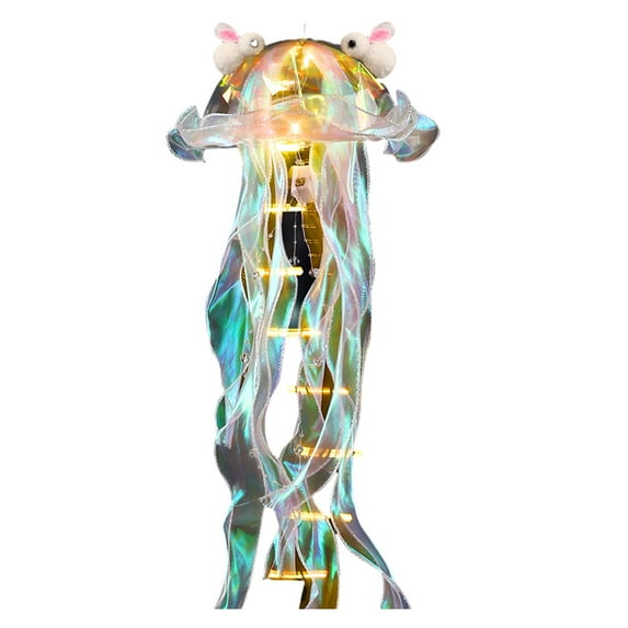 Anckoeil Decorative Lights Colorful Jellyfish Lamp Jelly Fish Lanterns Under The Sea Mermaid Party Decoration Table Centerpiece Theme Birthday Wedding Party Supplies