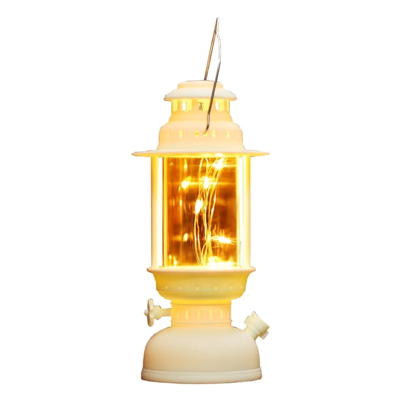 Anckoeil Decorative Lights Portable Lantern Hanging Candle Light LED Oil Light Outdoor Camping Light Flame Festival Day Light
