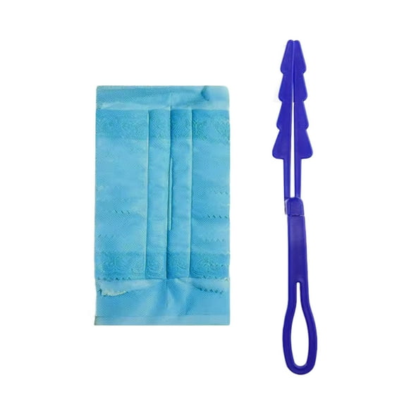 Anckoeil Disposable Soft Hair Bed Sheet Cleaning Brush With 10 Replacements For Removing Debris Hair Desks Quilts Sofas Furniture And Cars From The Bottom Of The Bed