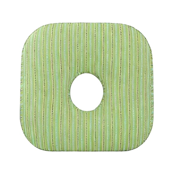 Anckoeil Ergonomic Seat Cushion, 17.7×17.7in Breathable Non-Slip Foam Pad, Hip Support Pillow for Office, Car & Wheelchair