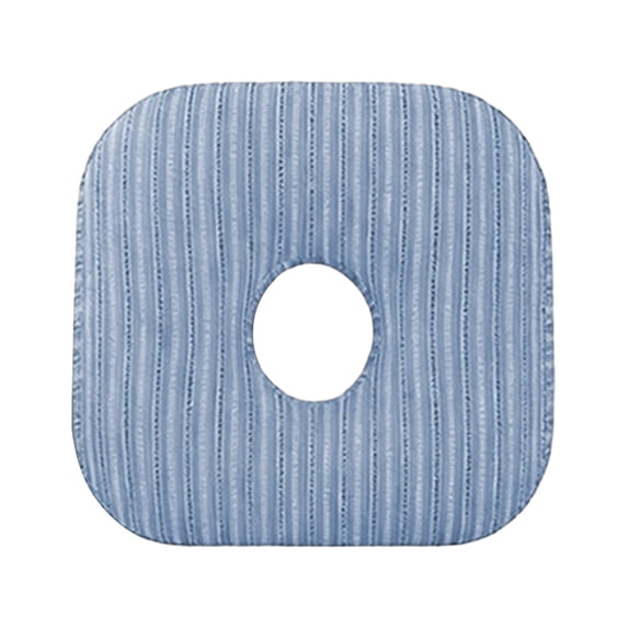 Anckoeil Ergonomic Seat Cushion, 17.7×17.7in Breathable Non-Slip Foam Pad, Hip Support Pillow for Office, Car & Wheelchair