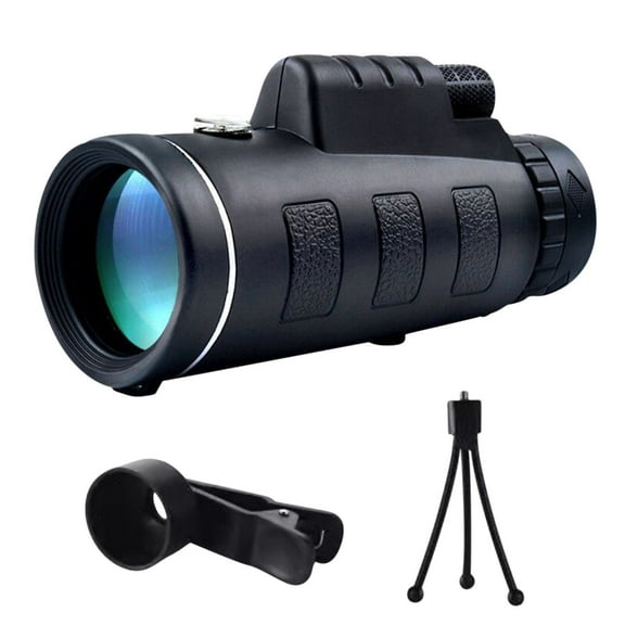Anckoeil HD Binoculars 40X60 Monoculars Shimmering Night Vision with Compass Telescope with Simple Clamp and Octopus Bracket
