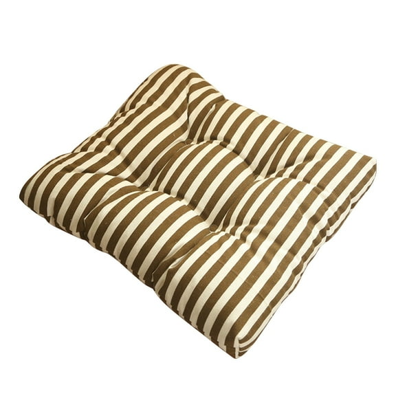 Anckoeil Home Textile Products Fashion Stripe Cushion Soft Comfort Cushion Sofa Office Chair Cushion, 17.7" ×17.7"