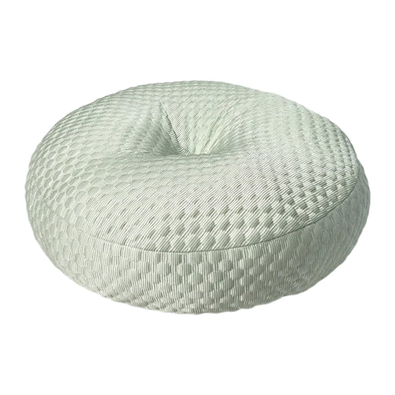 Anckoeil Ice Bead Round Cushion, 17.72in Breathable Cooling Floor Pillow, Non-Slip Soft Seat Pad for Home, Office, Yoga & Tatami
