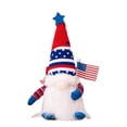 thumbnail image 1 of Anckoeil Independence Day Decoration Products Knitted Love Rudolf With Light Shining Doll Dwarf Decoration, 1 of 5