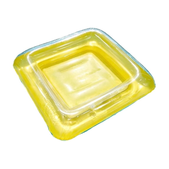 Anckoeil Inflatable Floating Pool Cooler Float, Thickened PVC Ice Bar Drink Holder for Summer Water Party Beach Lake