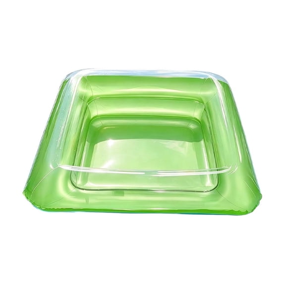 Anckoeil Inflatable Floating Pool Cooler Float, Thickened PVC Ice Bar Drink Holder for Summer Water Party Beach Lake