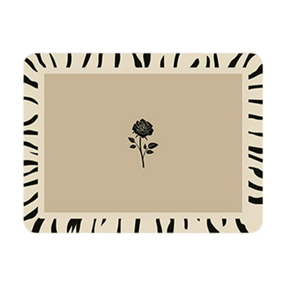 Anckoeil Kitchen Floor Drainage Mats Non-slip and Dirty Resistant Floor Mats Drying Mat Absorbing Bathroom Kitchen Sink Mats