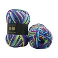 thumbnail image 1 of Anckoeil Knitting Yarn Clearance 7 Strands Colorful Hand Knitting 50g Knitting Crochet Milk Soft Baby Cotton Wool Yarn, 1 of 6