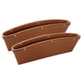 thumbnail image 1 of Anckoeil Leather Car Seats Catcher Spacelist Bag Pocket Storage Leak-proof Box Clearance, 1 of 3