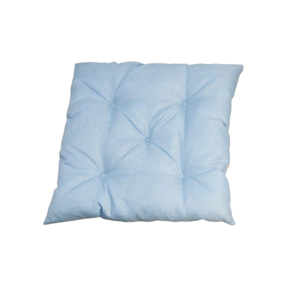 Anckoeil Linen Seat Cushion, Soft Comfortable Padded Chair Pad, Non-Slip Washable Cushion for Dining, Kitchen & Office Use