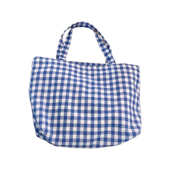 Anckoeil Lunch Bag, Lightweight Polyester Reusable Bento Tote, Casual Cloth Lunch Box Bag for Work, School and Daily Use