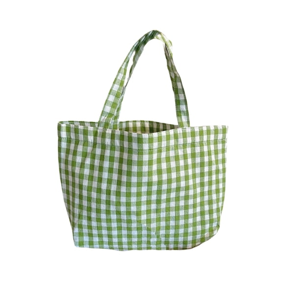 Anckoeil Lunch Bag, Lightweight Polyester Reusable Bento Tote, Casual Cloth Lunch Box Bag for Work, School and Daily Use