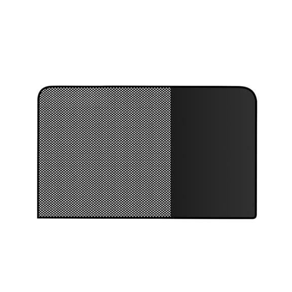 Anckoeil Magnetic Rear Car Window Sun Shades, Semi-Transparent Mesh Sun Blockers for SUVs, Trucks & Sedans