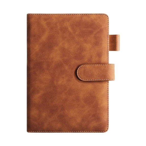 Anckoeil Meeting Record Notebook, Simplified Business Office Journal, Thickened Paper Notepad, 5.9 x 8.5 in