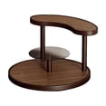 thumbnail image 1 of Anckoeil Multi-Tier Wooden Storage Organizer, 2-Tier Bathroom Counter Shelf for Cosmetics, Perfumes & Vanity Accessories, 1 of 4