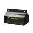 thumbnail image 1 of Anckoeil New Leather Facial Tissue Box Cover Rectangular Napkin Snap Closure, 1 of 3
