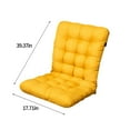 thumbnail image 1 of Anckoeil Office Simple Waist Protection Comfortable Soft Home Cushion All-In-One Cushion Recliner Rocking Chair Cushion,17.71"×39.37", 1 of 5