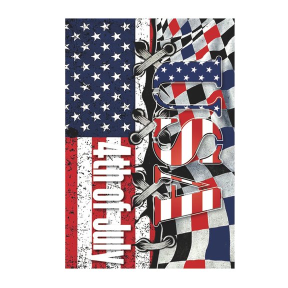 Anckoeil PatrioticS Garden Flag Double Sided USA Flag USA 4th July Independence Day Home Farmhouses Decor 12x18 Inch