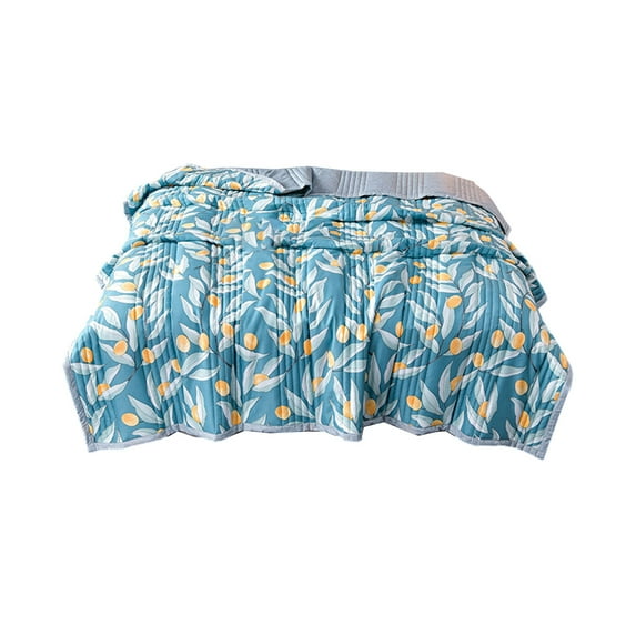 Anckoeil Quilts Queen Size Summer Cotton Conditioned Quilt Soft Cool Quilt Core Student Bedroom Dormitory Quilt,39.3×59.1Inches
