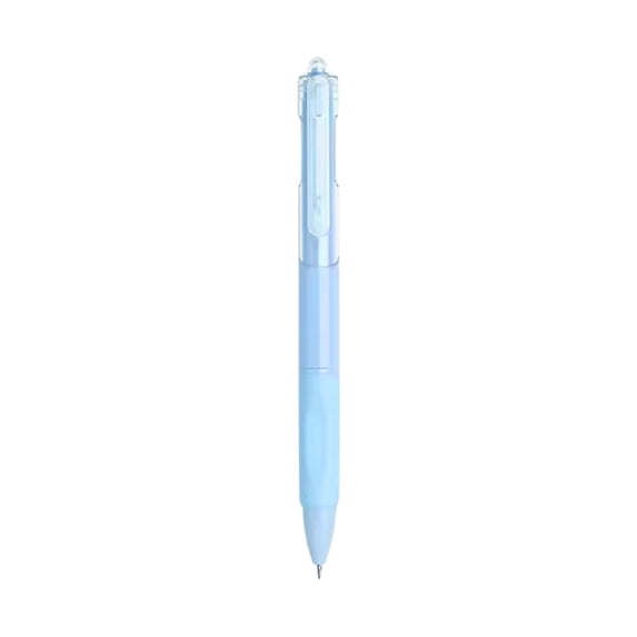 Anckoeil Refillable Retractable Gel Pen Single Pack 0.5mm Fine Tip 1ml Ink for Office Journal Recording