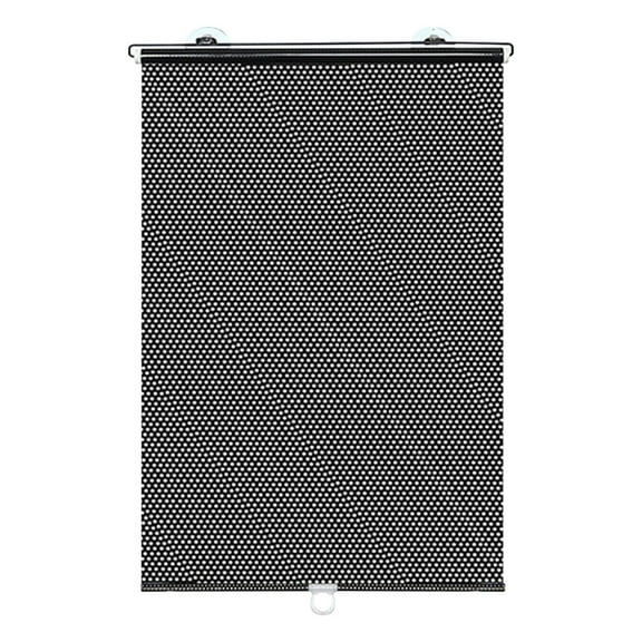 Anckoeil Retractable Car Window Sun Shade, Automatic Roll-Up Mesh Sun Blocker with Suction Cups for Cars, SUVs & Trucks