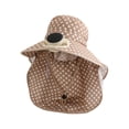 thumbnail image 1 of Anckoeil Solar Charging Fan Sun Hat with Face Cover, Adjustable Breathable Sun Protection Hat for Outdoor Cycling Hiking, 1 of 5