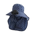 thumbnail image 1 of Anckoeil Solar Charging Fan Sun Hat with Face Cover, Adjustable Breathable Sun Protection Hat for Outdoor Cycling Hiking, 1 of 5