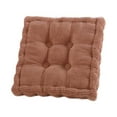 thumbnail image 1 of Anckoeil Solid Colour Corduroy Thickened Square Cushion Texture Home Cushion Comfortable Soft Dining Chair Cushion,15.75"×15.75", 1 of 6
