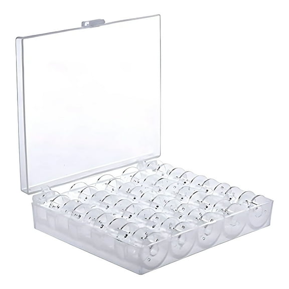 Anckoeil Storage Clearance Sewing Machine Bobbins Plastic Sewing Machine Bobbins With Storage Case Box For Singers
