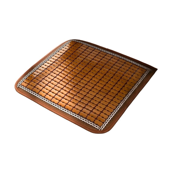 Anckoeil Summer Bamboo Seat Cushion, Cool Breathable Non-Slip Chair Pad, Cooling Mat for Office, Car & Home Use