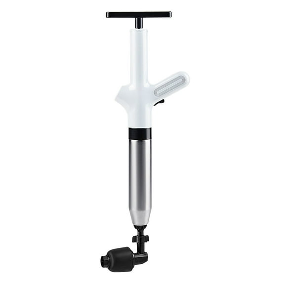 Anckoeil Tools and Home Improvement Toilet Plunger Stainless Steel Plungers High Pressure Drains Blasters Kit For Bathroom Kitchen Floor Drains Sink Bathroom Clogged Pipe