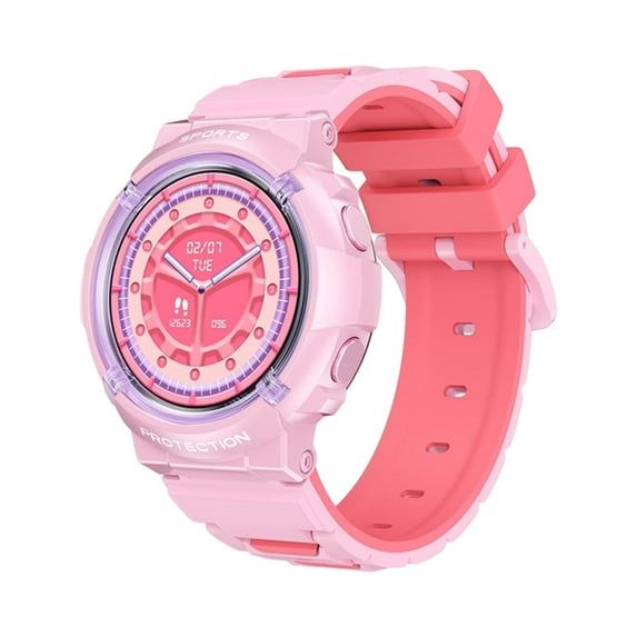 Anckoeil Watch Children's Smart Wearable Watch Multifunction 1.28-inch HD Round Screen Wireless Magnetic Charging Motion Data Analysis IP68 Watertightness Bluetooth Function