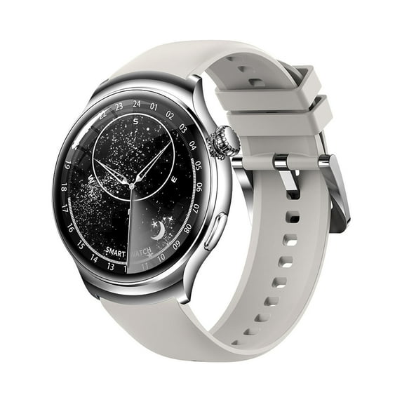 Anckoeil Watch Smart Wearable Watch Multifunction HD Round Screen Wireless Magnetic Charging Custom Dial Motion Record IP68 Watertightness Bluetooth Music Playback Function