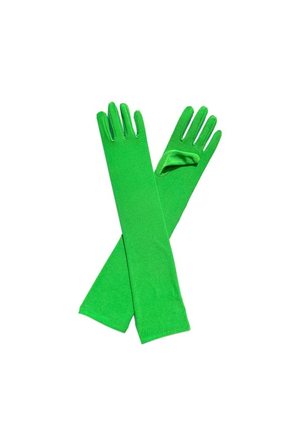 Winter Savins!Adult Over Elbow Stretch Long Spandex Opera Gloves Soft Comfortable Gloves