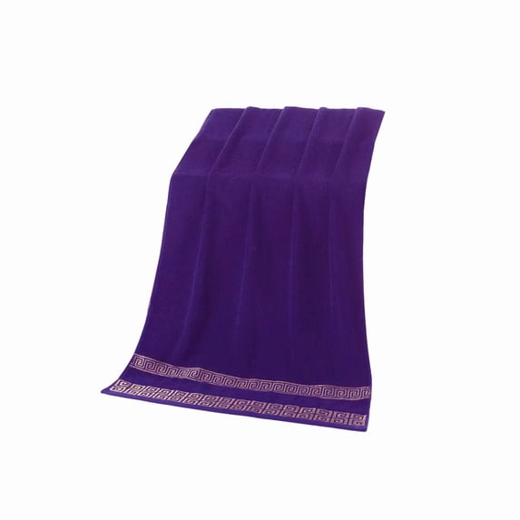 Anckoeil Woven Towel, Soft Absorbent Hand Towel for Home, Hotel & Bathroom, 29.13×13.39in