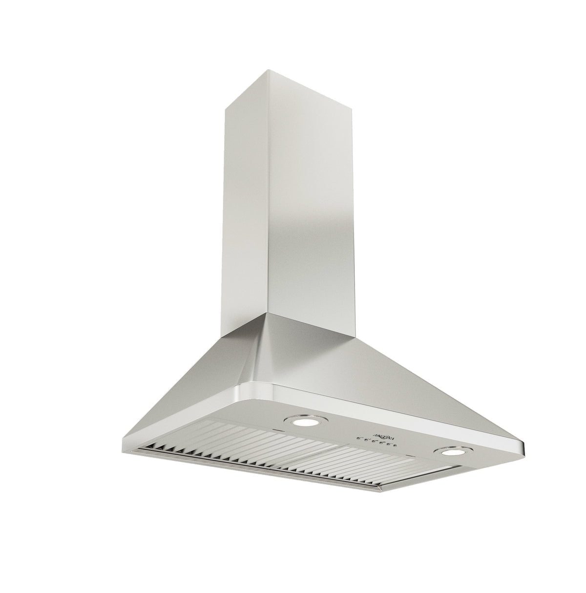Ancona 30'' Stainless Steel Wall Mounted Range Hood with LED Lights