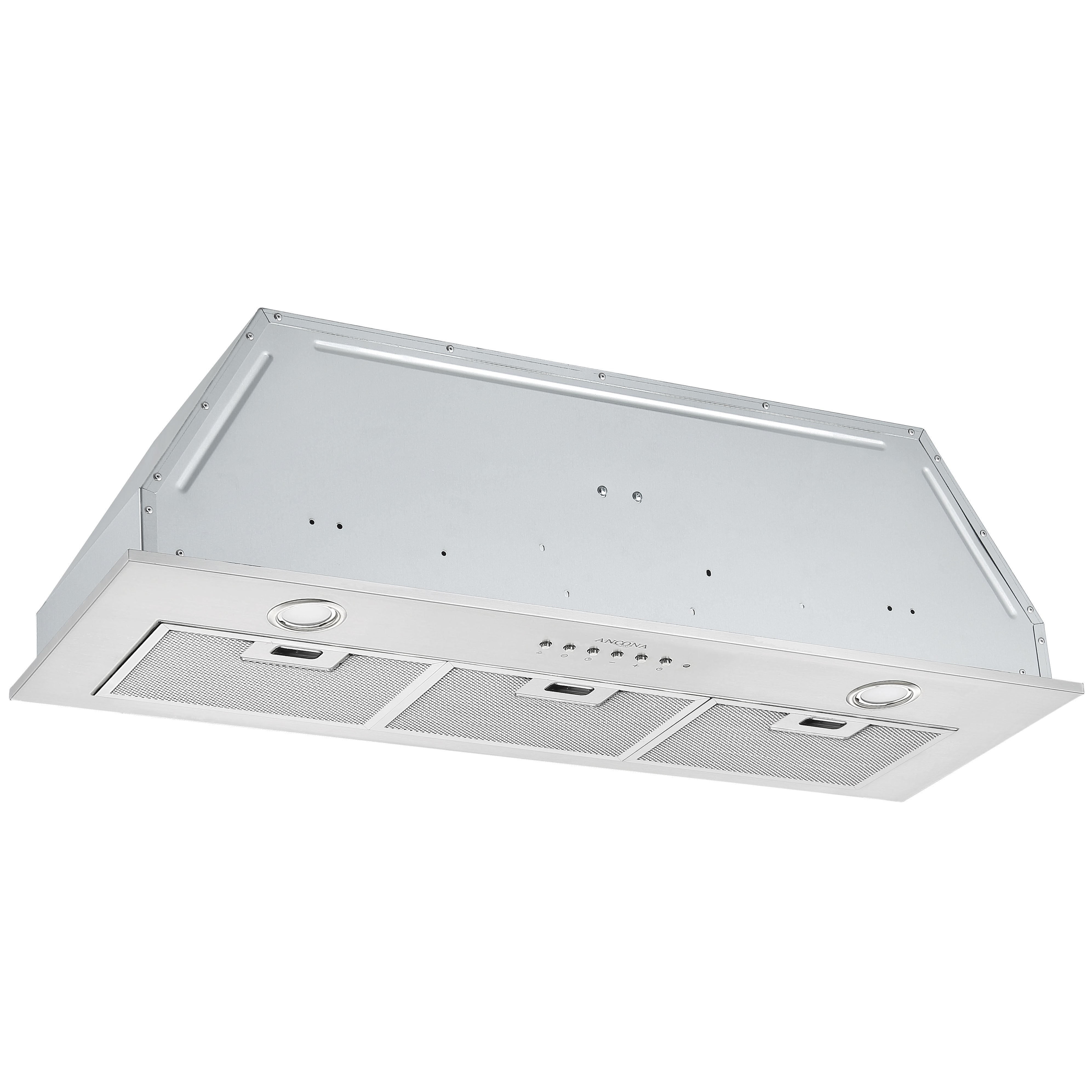 36-Inch Stainless Steel Insert Range Hood with LED Lights