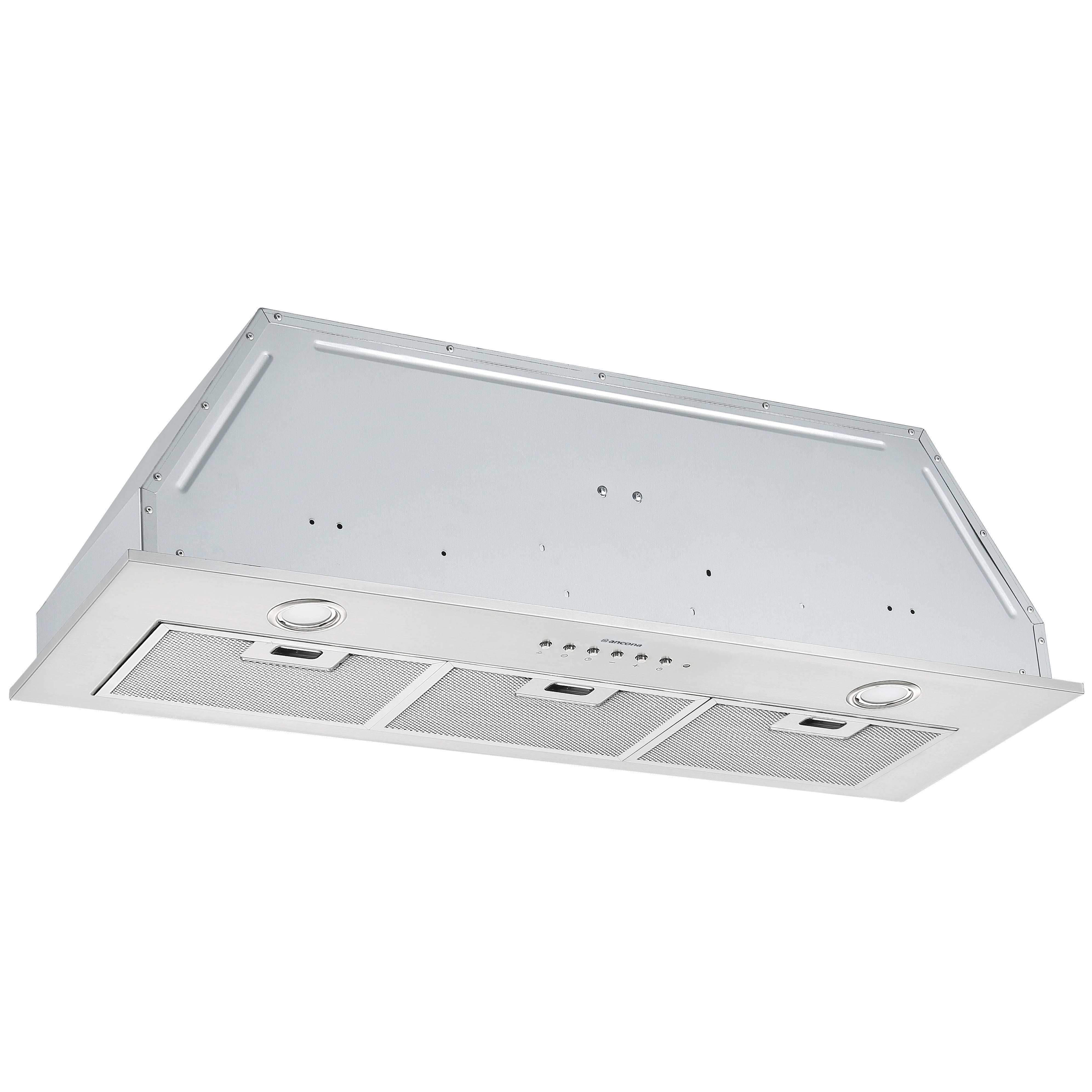 36-Inch Stainless Steel Insert Range Hood with LED Lights